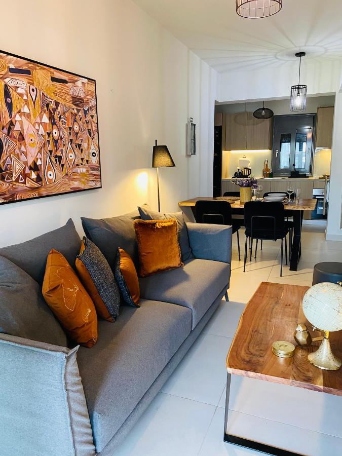 New 2Bd Aprt With Shared Rooftop Pool E2 أثينا المظهر الخارجي الصورة
